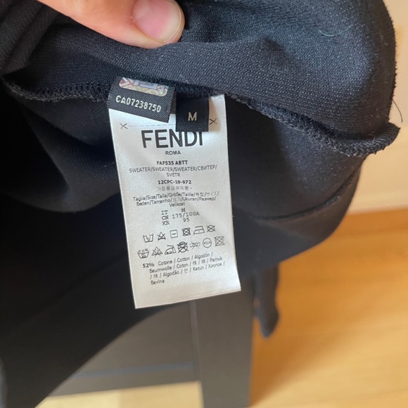 Fendi Logo Sweatshirt - Picture 5 of 6
